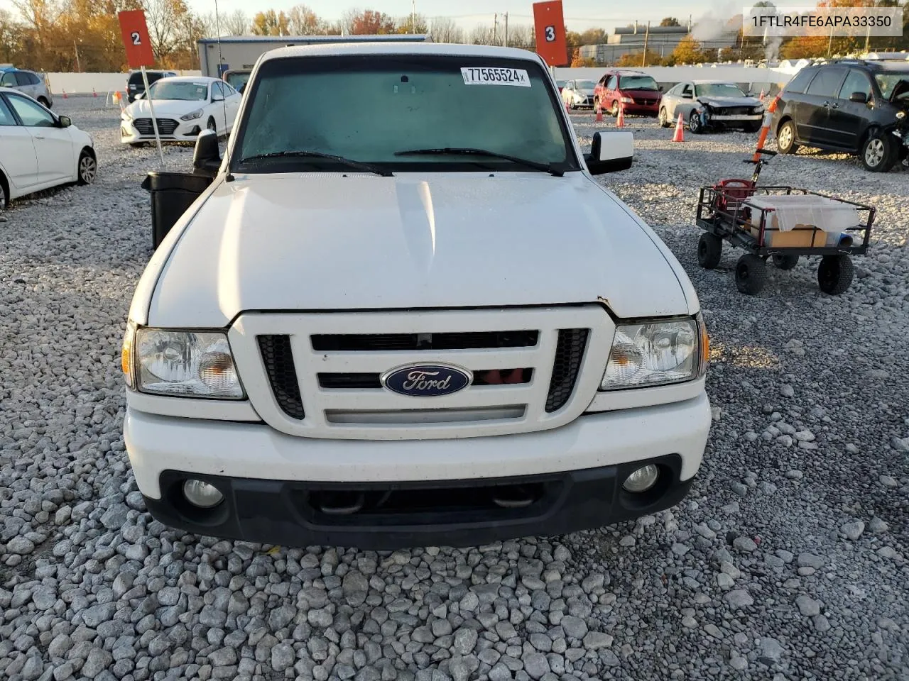 2010 Ford Ranger Super Cab VIN: 1FTLR4FE6APA33350 Lot: 77565524