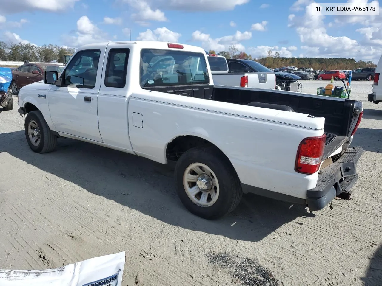 2010 Ford Ranger Super Cab VIN: 1FTKR1ED0APA65178 Lot: 78025164