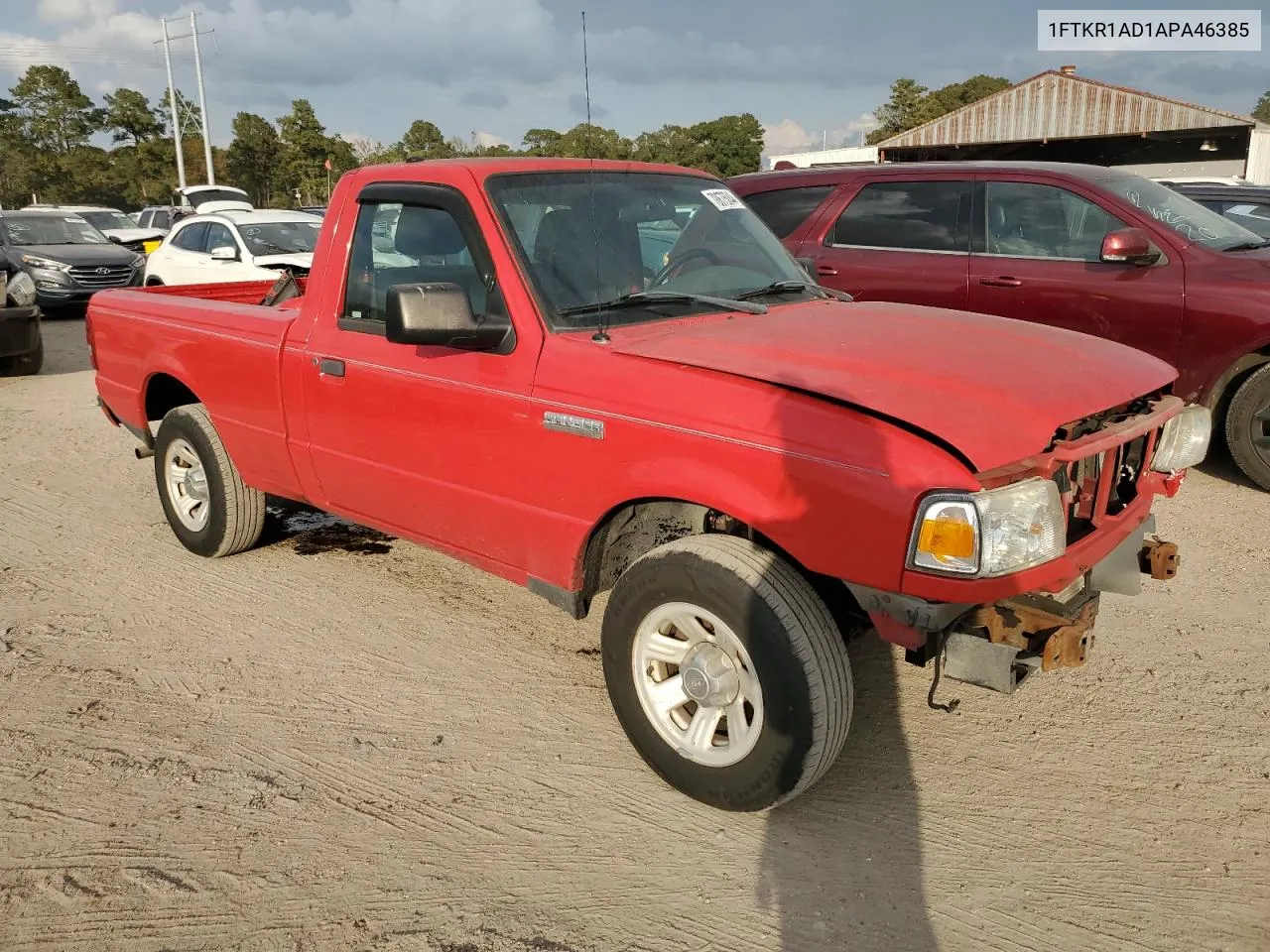 2010 Ford Ranger VIN: 1FTKR1AD1APA46385 Lot: 78675044