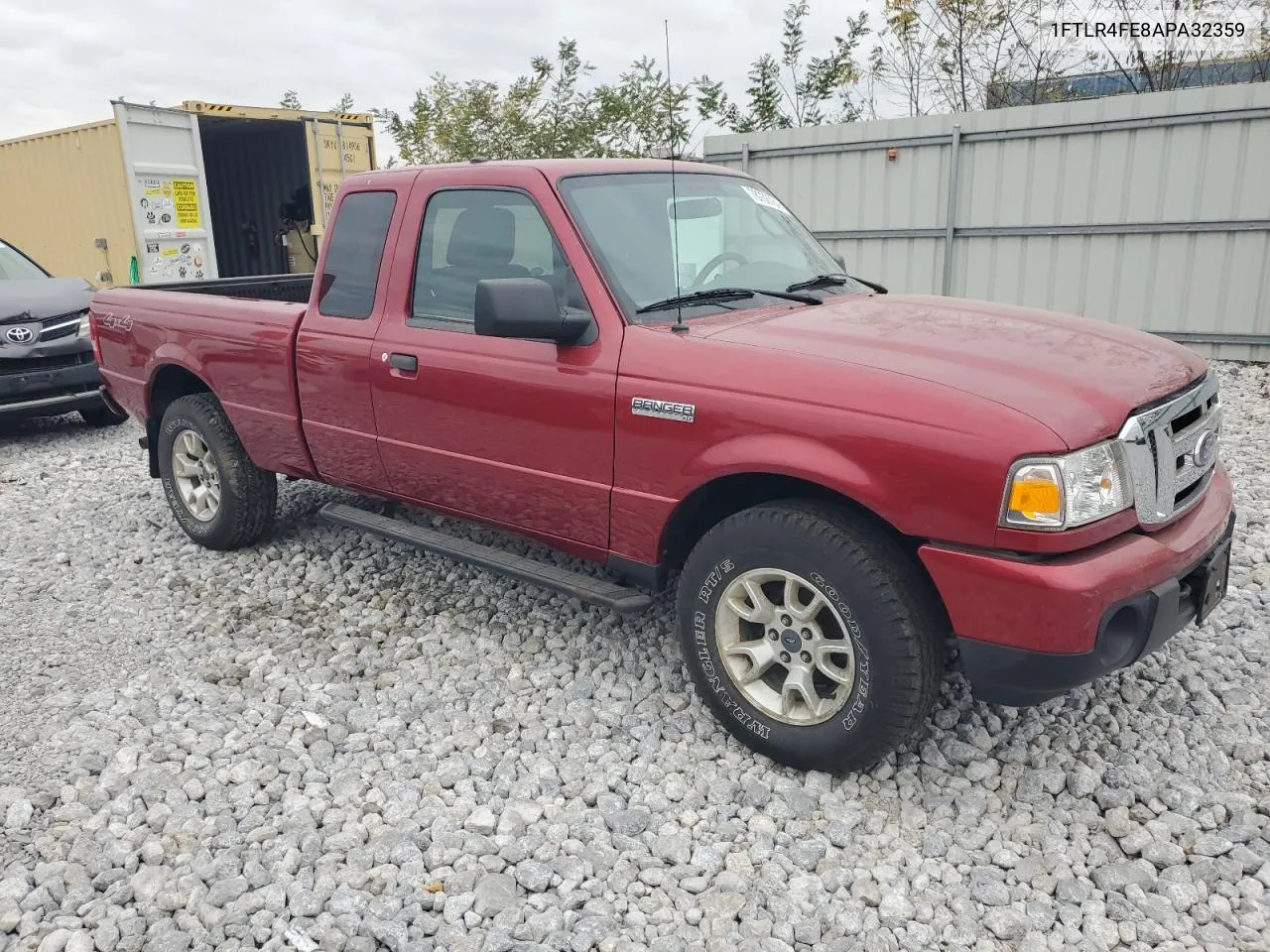 2010 Ford Ranger Super Cab VIN: 1FTLR4FE8APA32359 Lot: 78738784