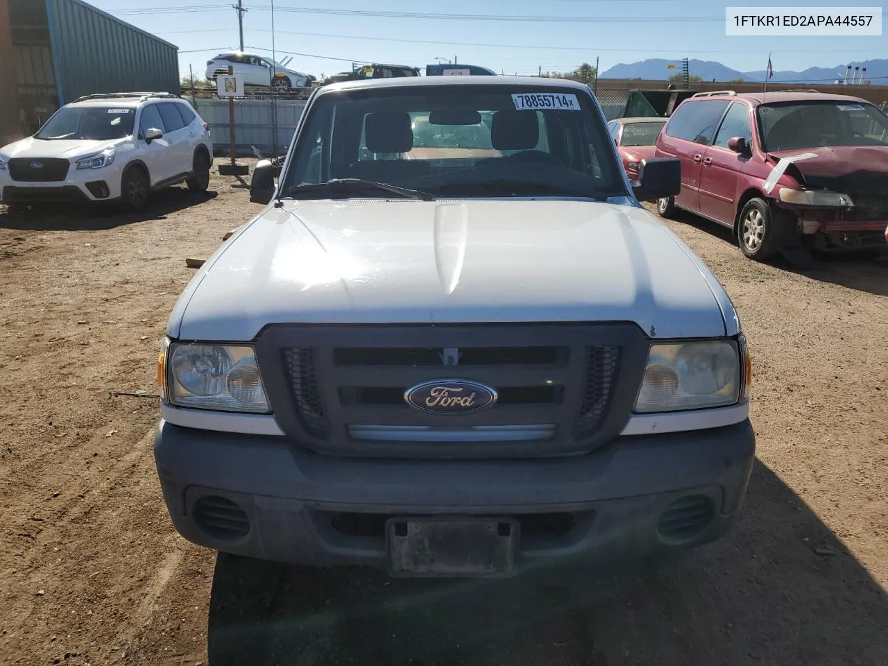 2010 Ford Ranger Super Cab VIN: 1FTKR1ED2APA44557 Lot: 78855714