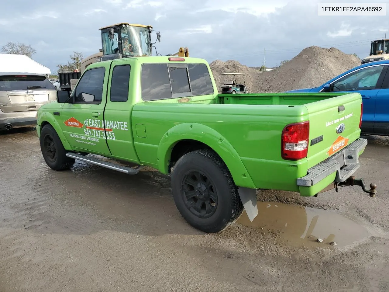 2010 Ford Ranger Super Cab VIN: 1FTKR1EE2APA46592 Lot: 79674274