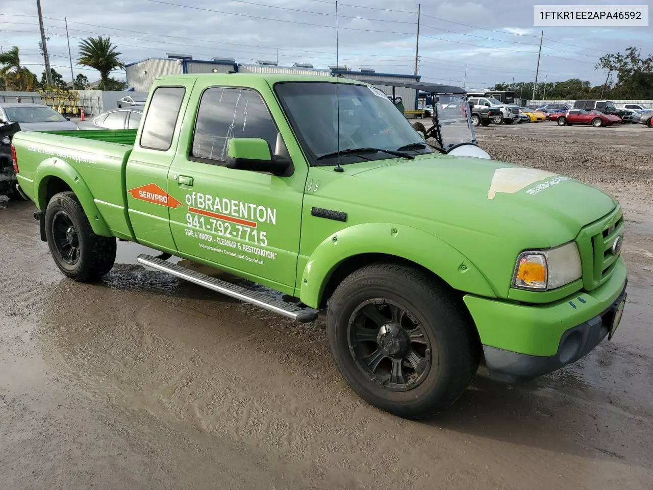 2010 Ford Ranger Super Cab VIN: 1FTKR1EE2APA46592 Lot: 79674274