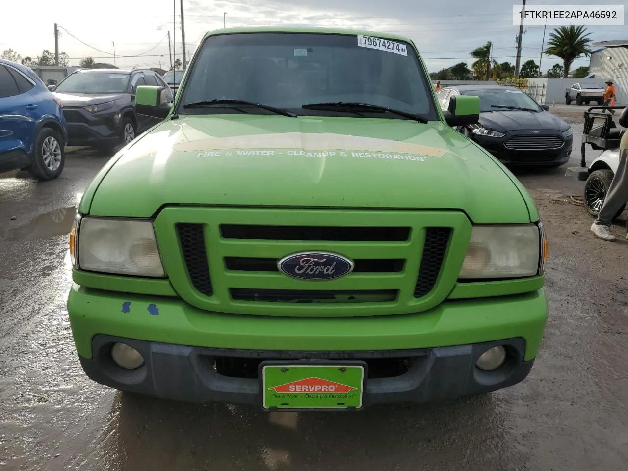 2010 Ford Ranger Super Cab VIN: 1FTKR1EE2APA46592 Lot: 79674274