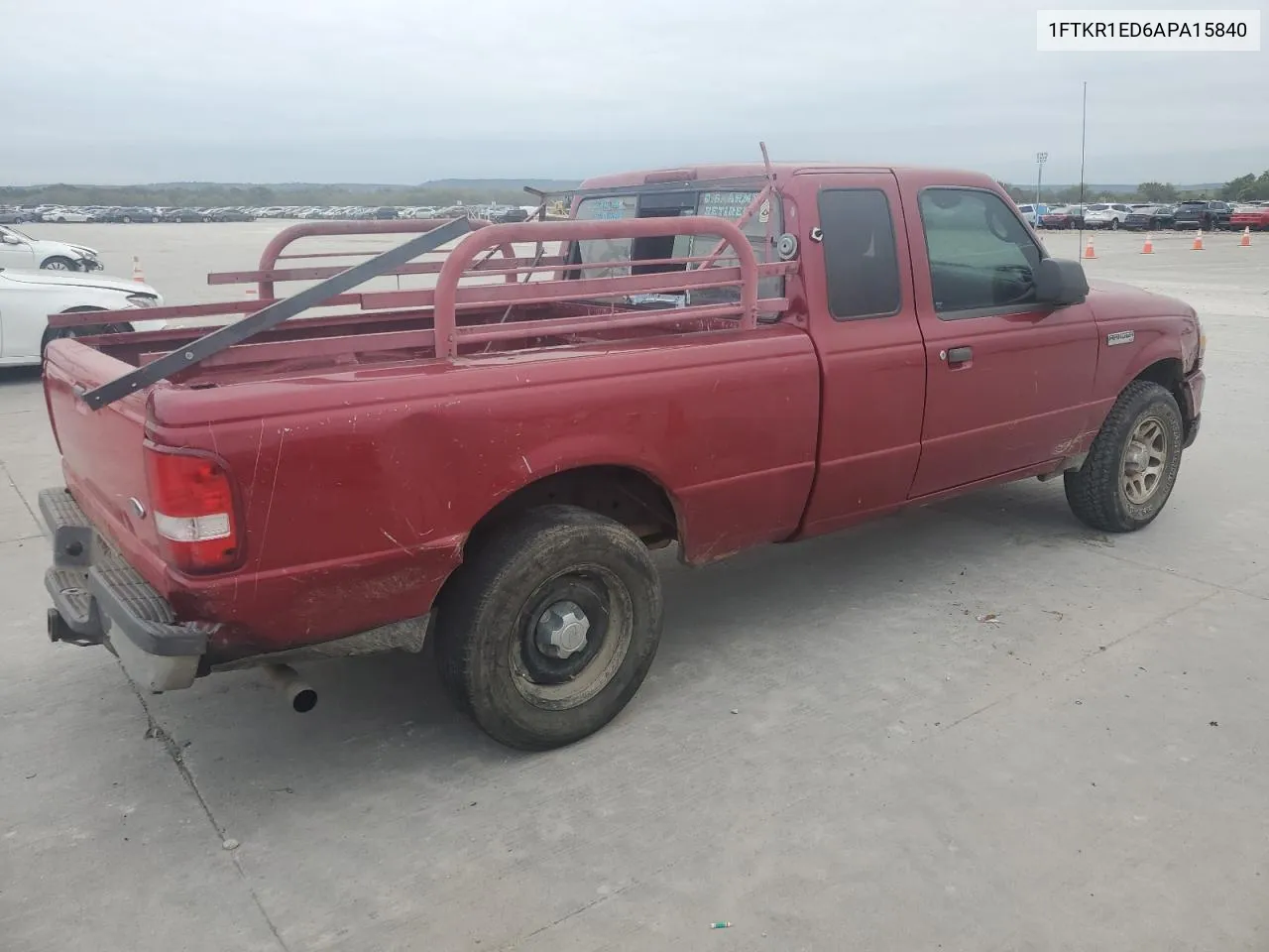 2010 Ford Ranger Super Cab VIN: 1FTKR1ED6APA15840 Lot: 79861834