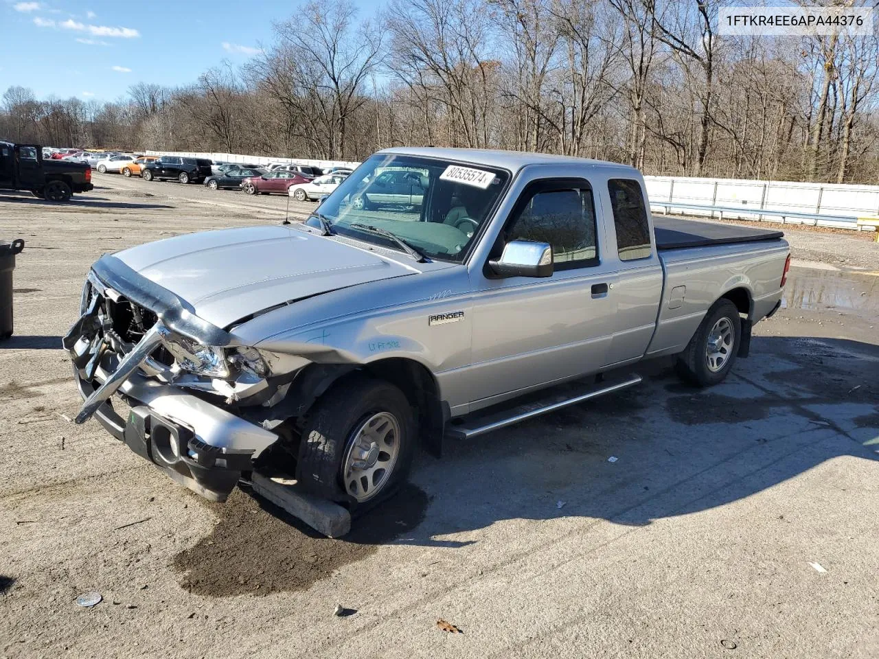 2010 Ford Ranger Super Cab VIN: 1FTKR4EE6APA44376 Lot: 80535574