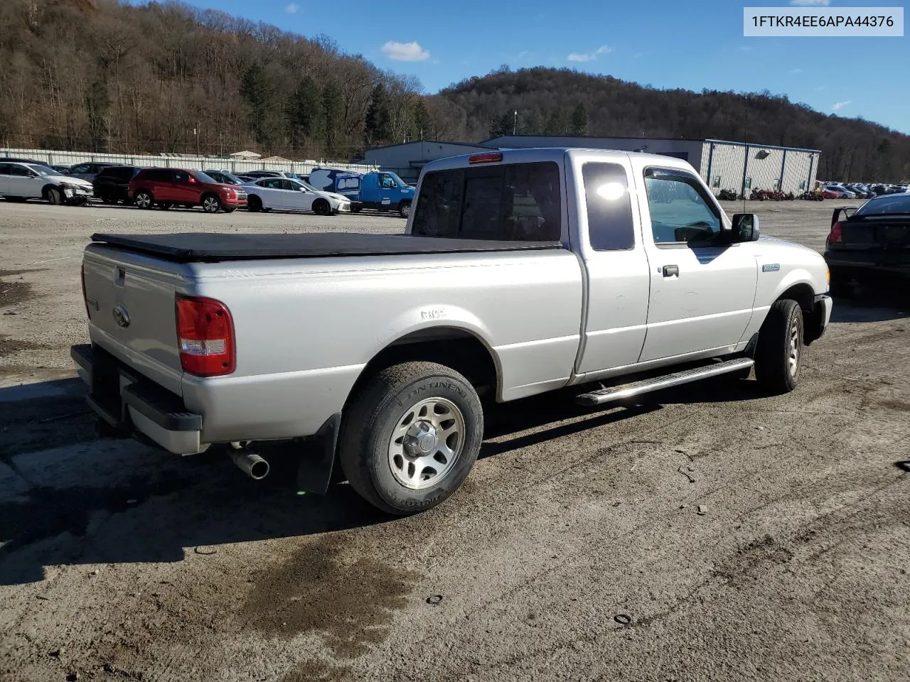 2010 Ford Ranger Super Cab VIN: 1FTKR4EE6APA44376 Lot: 80535574