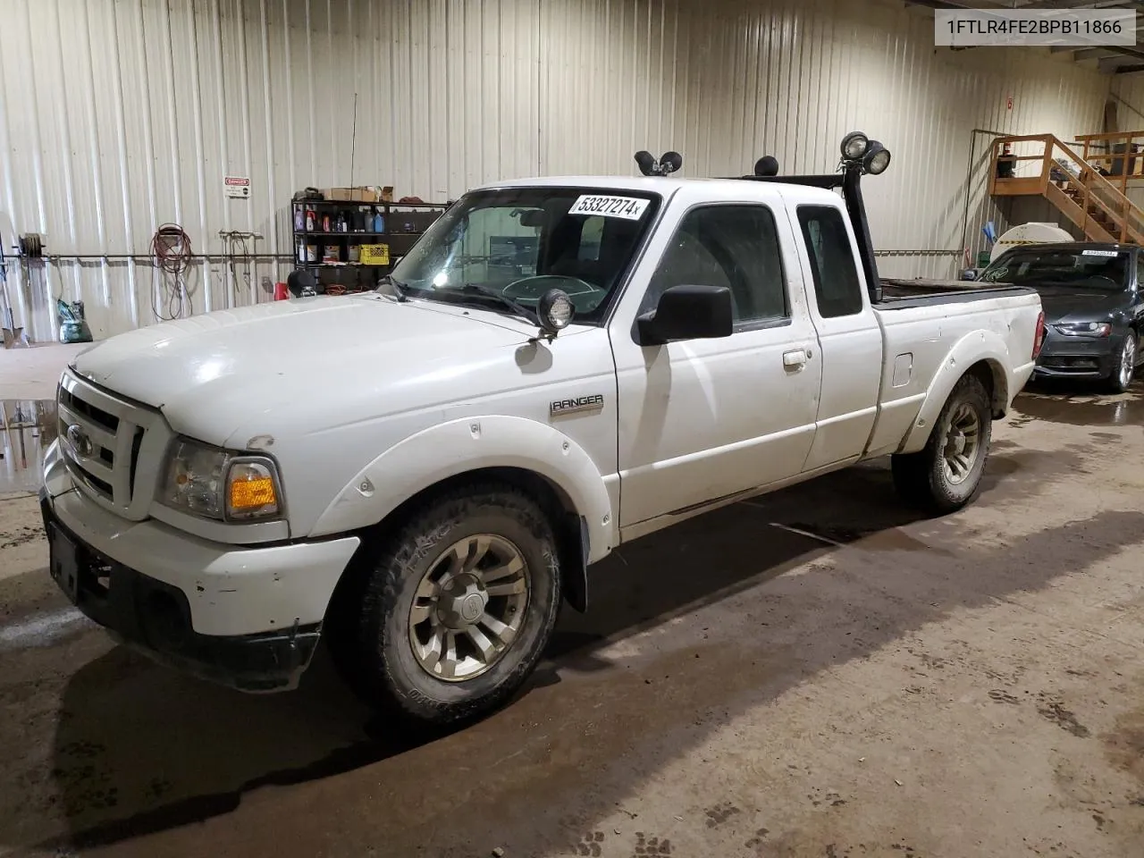 2011 Ford Ranger Super Cab VIN: 1FTLR4FE2BPB11866 Lot: 53327274