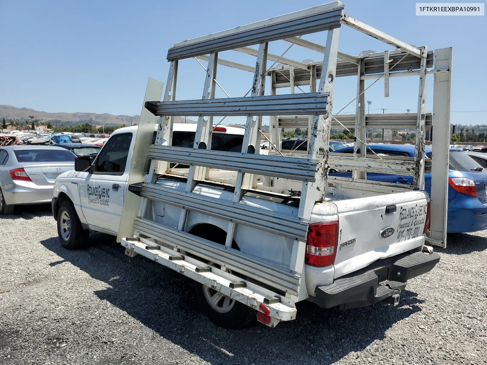 2011 Ford Ranger Super Cab VIN: 1FTKR1EEXBPA10991 Lot: 58537064