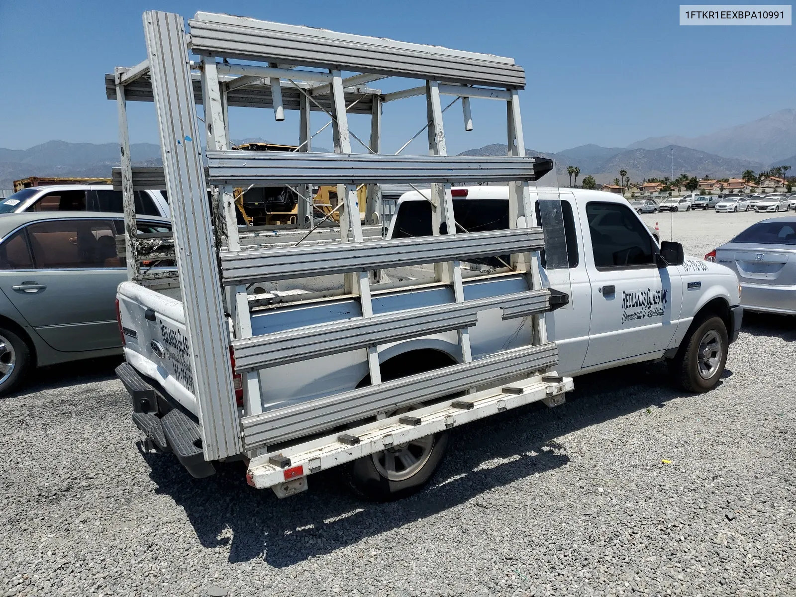 2011 Ford Ranger Super Cab VIN: 1FTKR1EEXBPA10991 Lot: 58537064