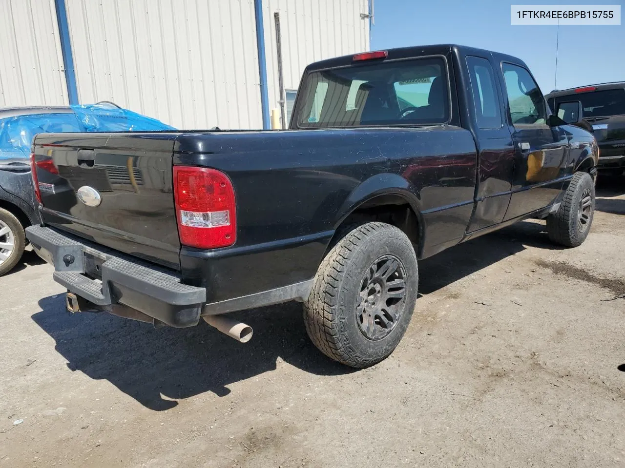 1FTKR4EE6BPB15755 2011 Ford Ranger Super Cab