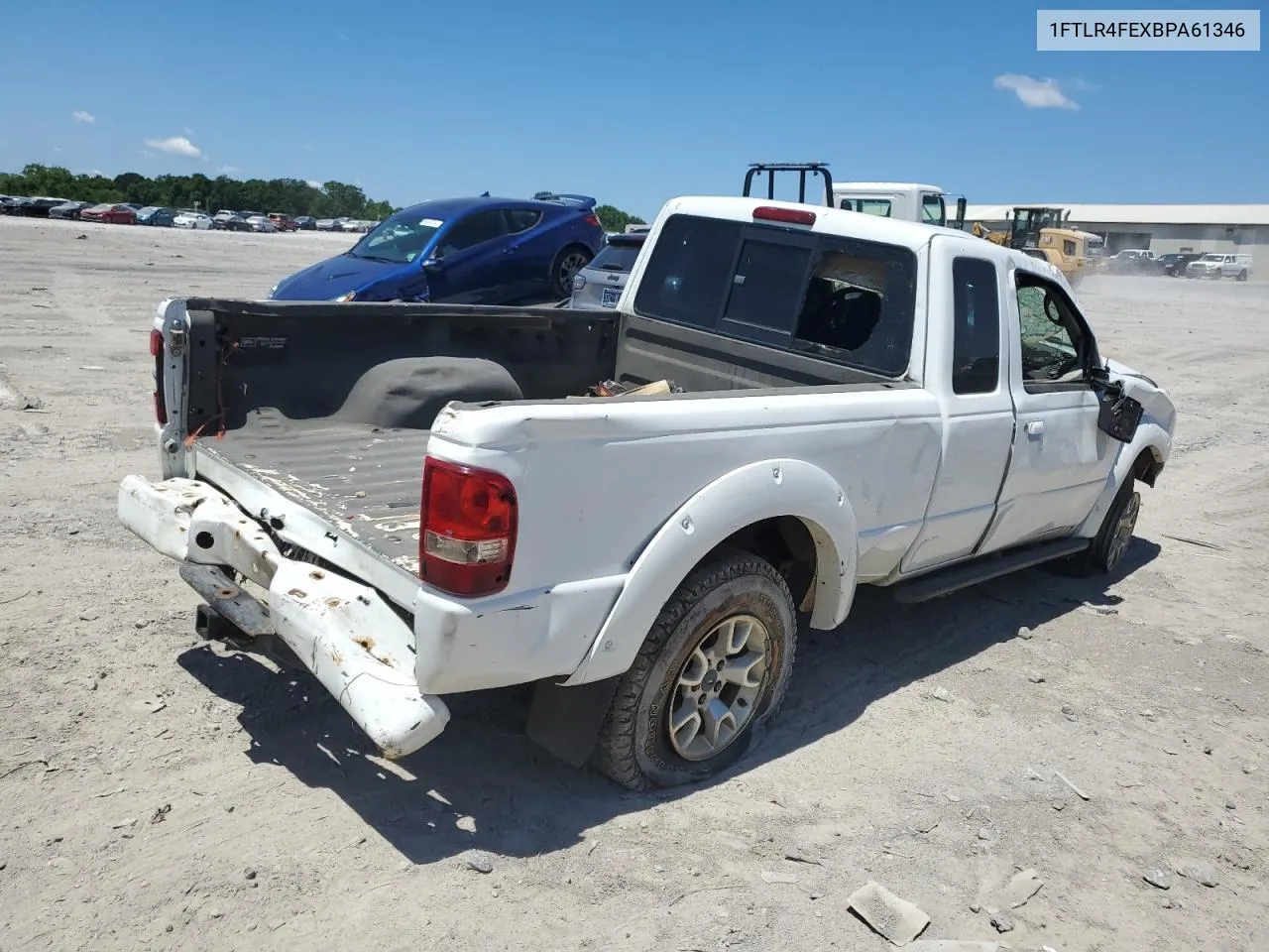 2011 Ford Ranger Super Cab VIN: 1FTLR4FEXBPA61346 Lot: 59975894