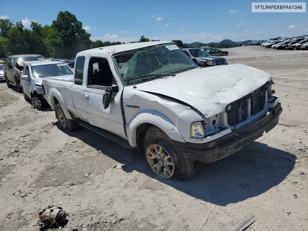 2011 Ford Ranger Super Cab VIN: 1FTLR4FEXBPA61346 Lot: 59975894