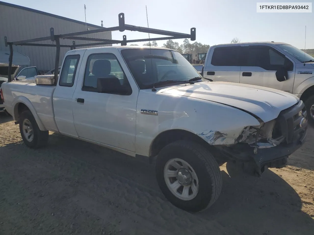 2011 Ford Ranger Super Cab VIN: 1FTKR1ED8BPA93442 Lot: 60200214