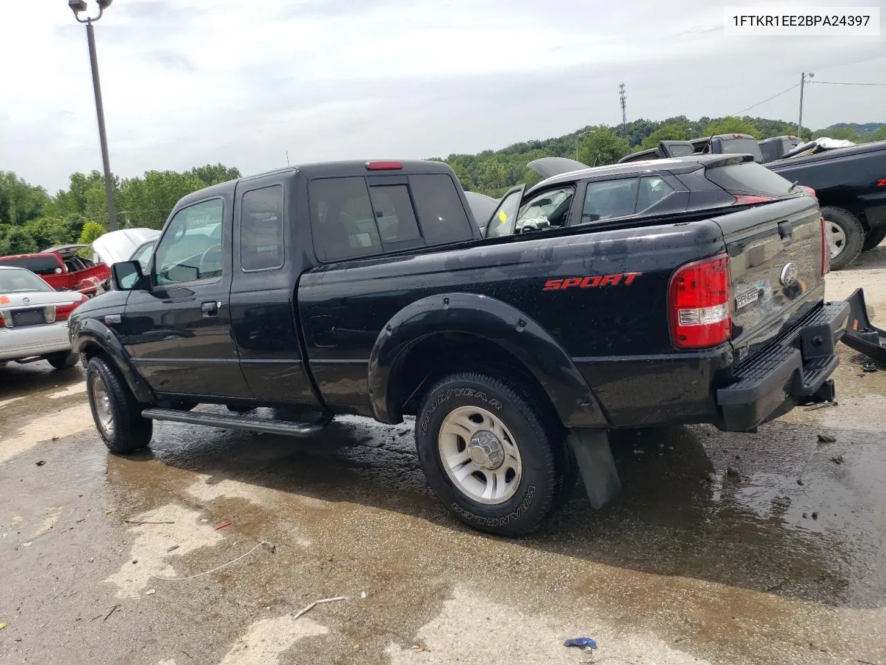 2011 Ford Ranger Super Cab VIN: 1FTKR1EE2BPA24397 Lot: 62271084