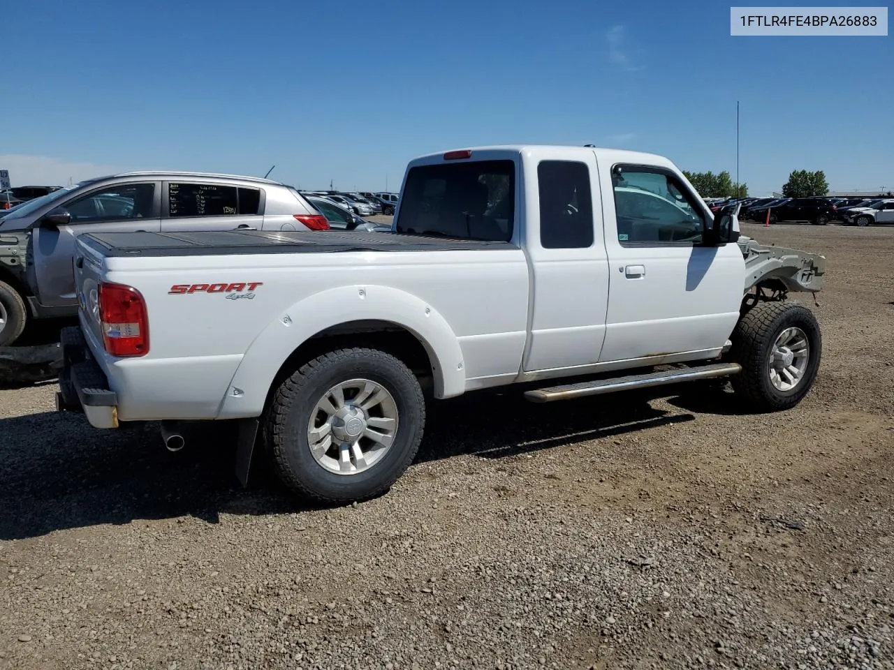 2011 Ford Ranger Super Cab VIN: 1FTLR4FE4BPA26883 Lot: 63772043