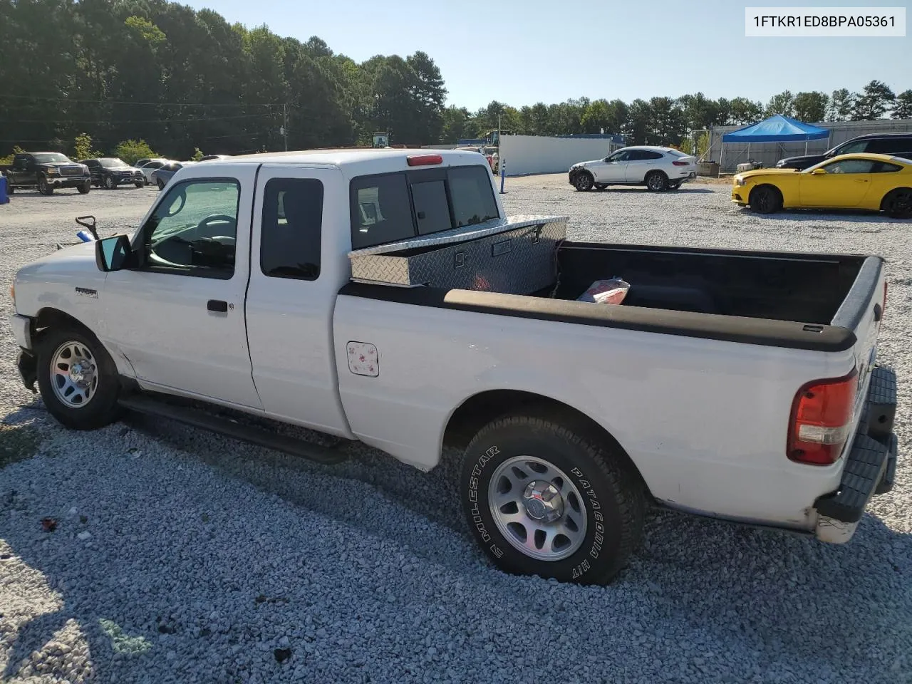 2011 Ford Ranger Super Cab VIN: 1FTKR1ED8BPA05361 Lot: 66539664