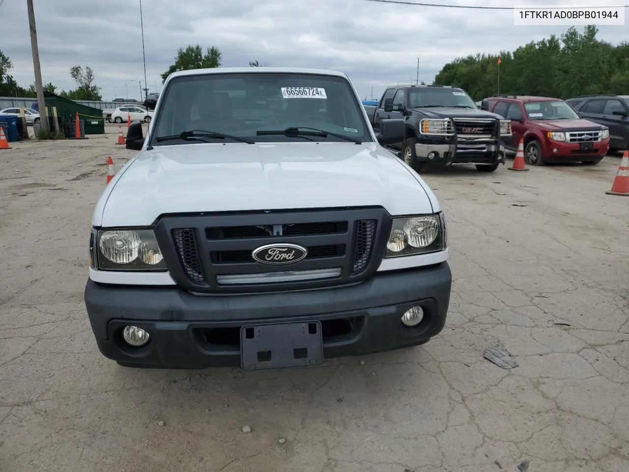 2011 Ford Ranger VIN: 1FTKR1AD0BPB01944 Lot: 66566724