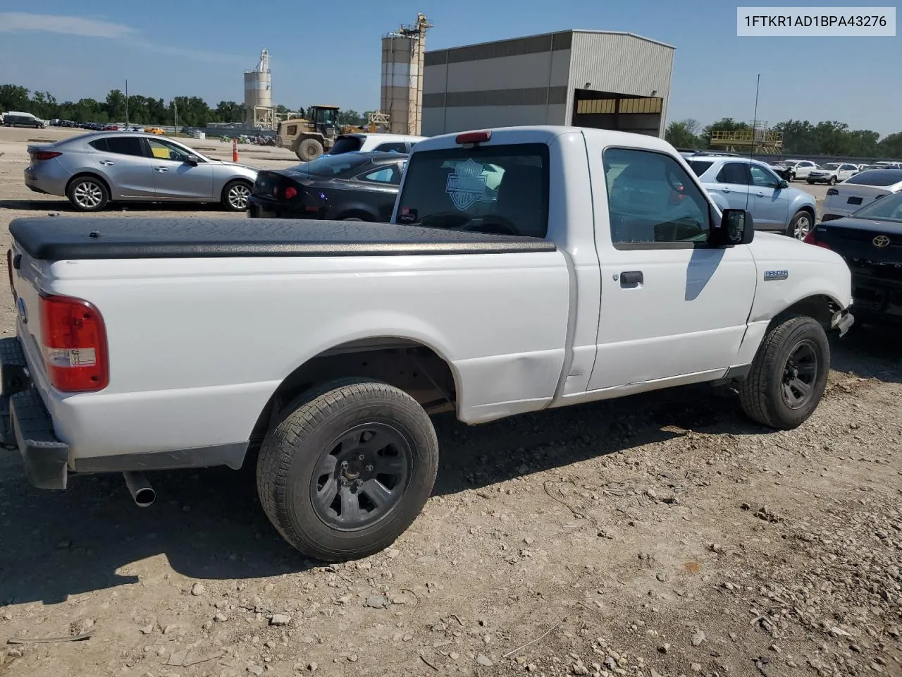 2011 Ford Ranger VIN: 1FTKR1AD1BPA43276 Lot: 67514874