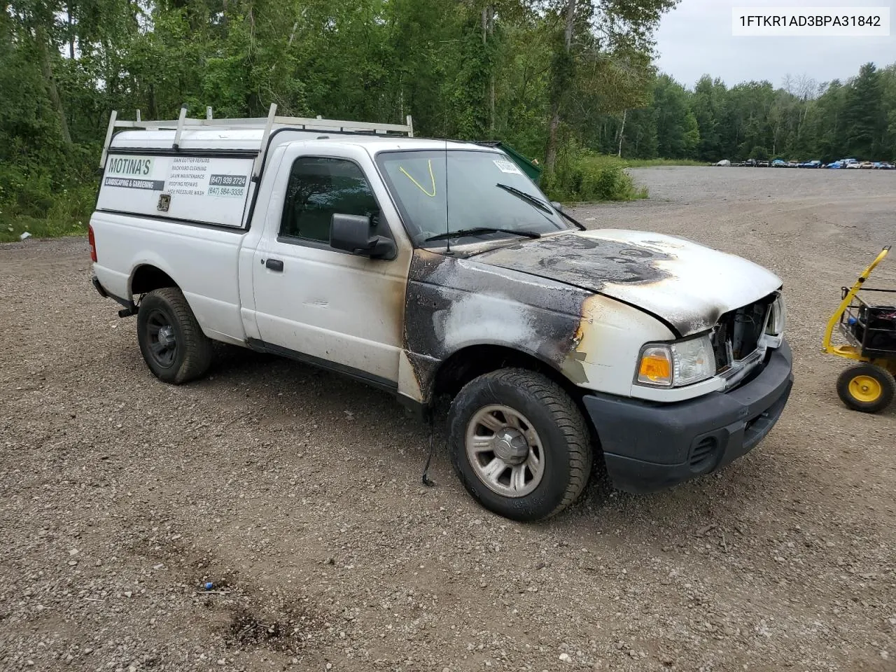 2011 Ford Ranger VIN: 1FTKR1AD3BPA31842 Lot: 67638634