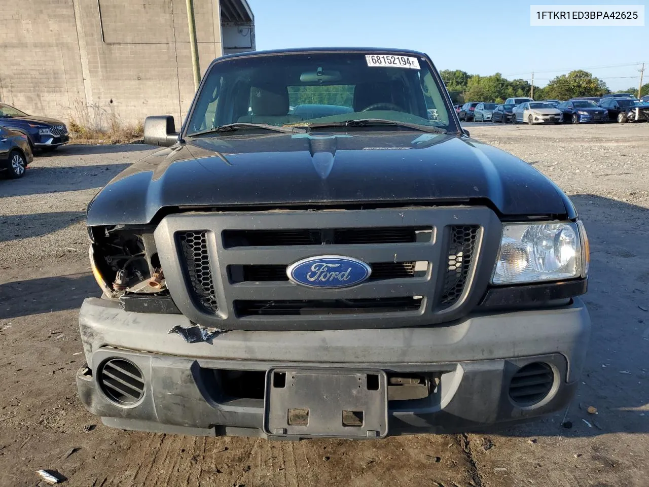 2011 Ford Ranger Super Cab VIN: 1FTKR1ED3BPA42625 Lot: 68152194