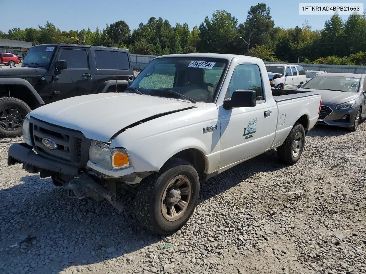 1FTKR1AD4BPB21663 2011 Ford Ranger