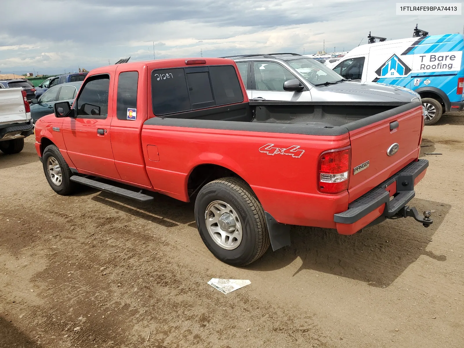 1FTLR4FE9BPA74413 2011 Ford Ranger Super Cab