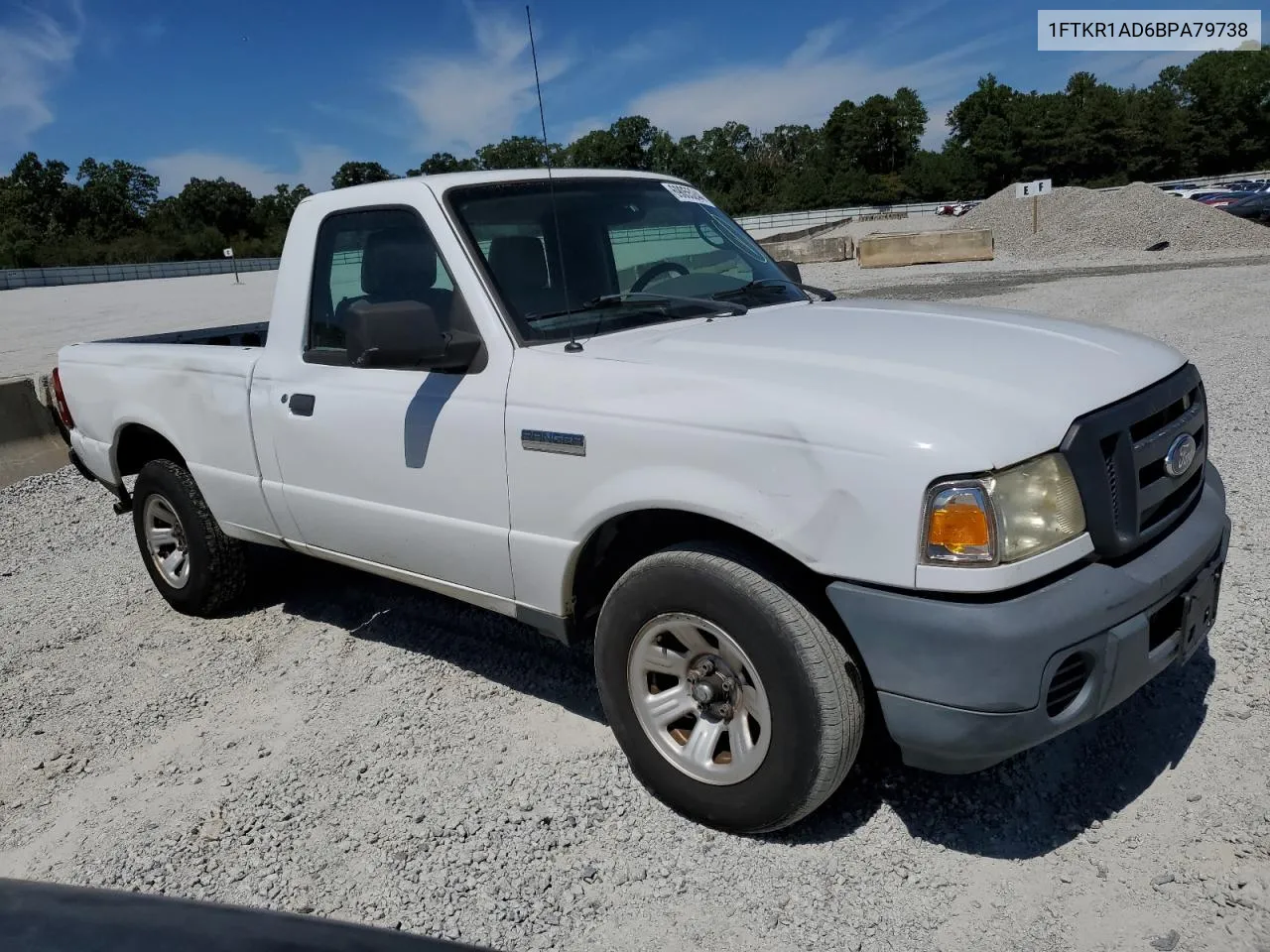 2011 Ford Ranger VIN: 1FTKR1AD6BPA79738 Lot: 69055244