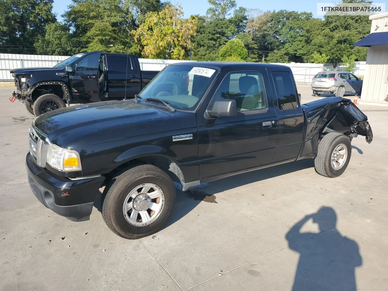 2011 Ford Ranger Super Cab VIN: 1FTKR4EE1BPA75665 Lot: 69090574