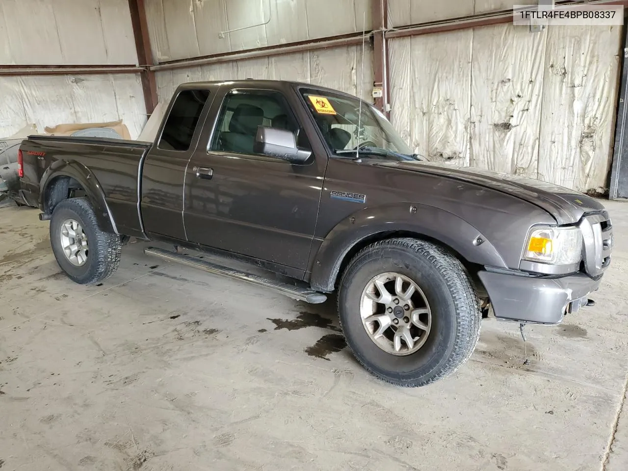 2011 Ford Ranger Super Cab VIN: 1FTLR4FE4BPB08337 Lot: 69571594