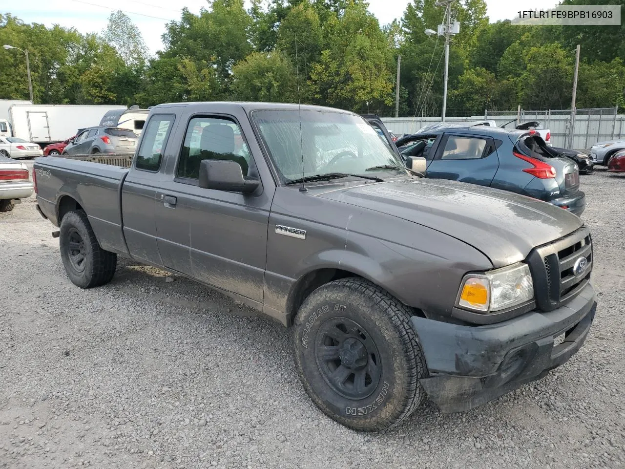 2011 Ford Ranger Super Cab VIN: 1FTLR1FE9BPB16903 Lot: 69713694