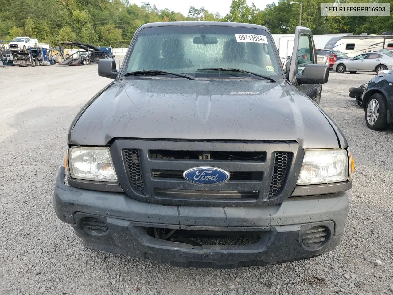 2011 Ford Ranger Super Cab VIN: 1FTLR1FE9BPB16903 Lot: 69713694