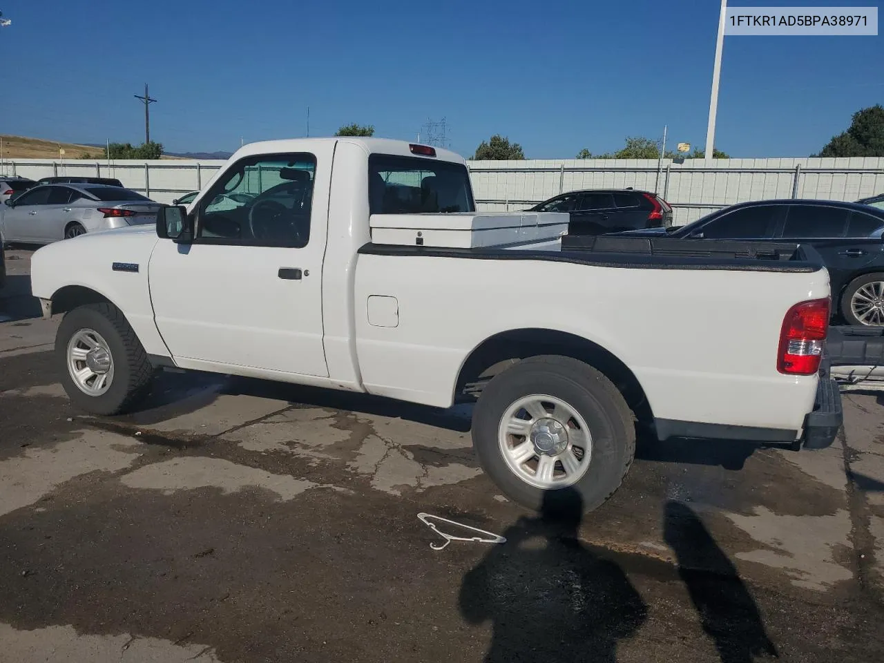 2011 Ford Ranger VIN: 1FTKR1AD5BPA38971 Lot: 70054734