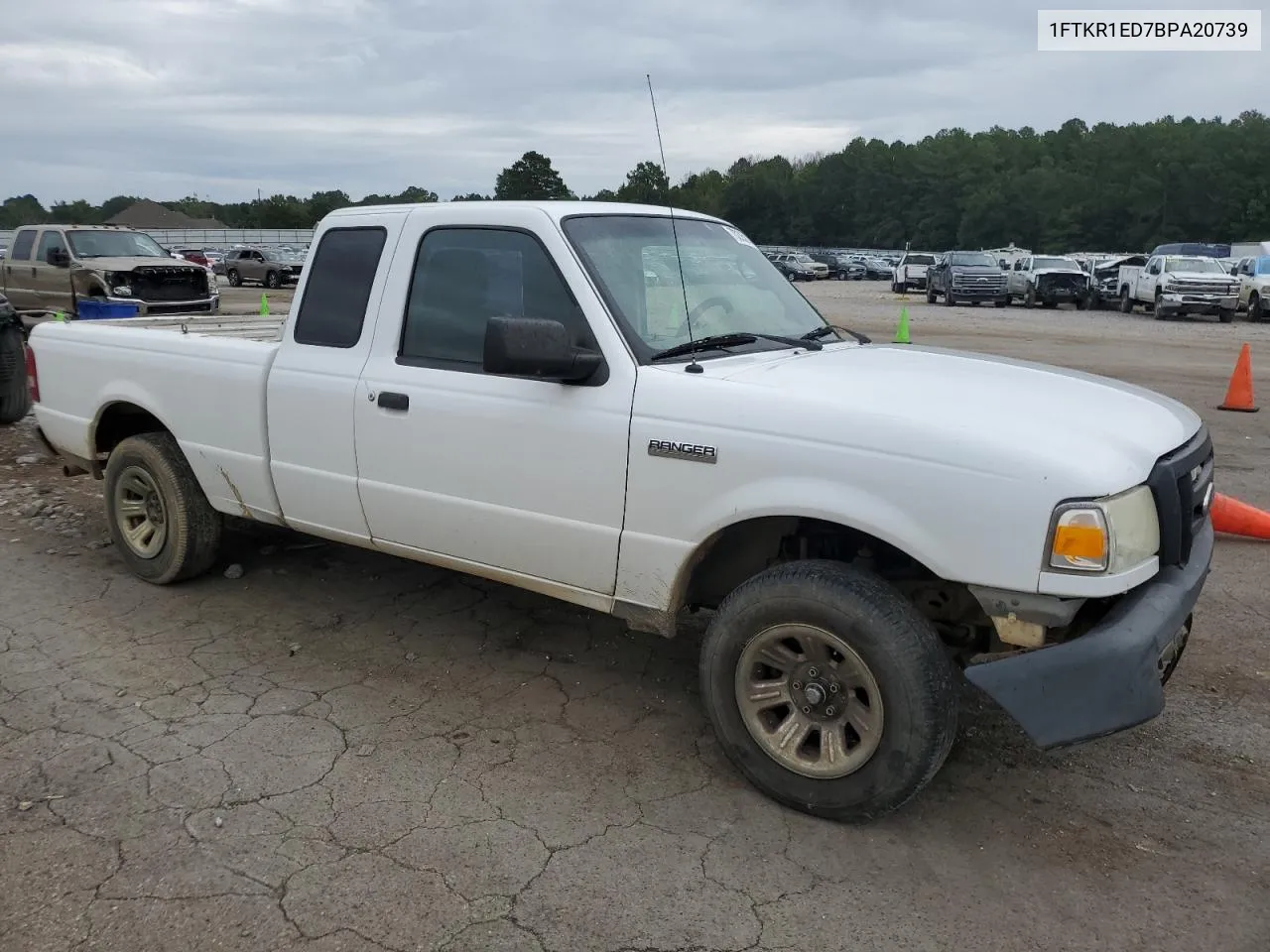 1FTKR1ED7BPA20739 2011 Ford Ranger Super Cab