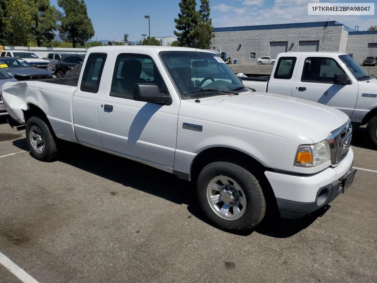 2011 Ford Ranger Super Cab VIN: 1FTKR4EE2BPA98047 Lot: 70332244