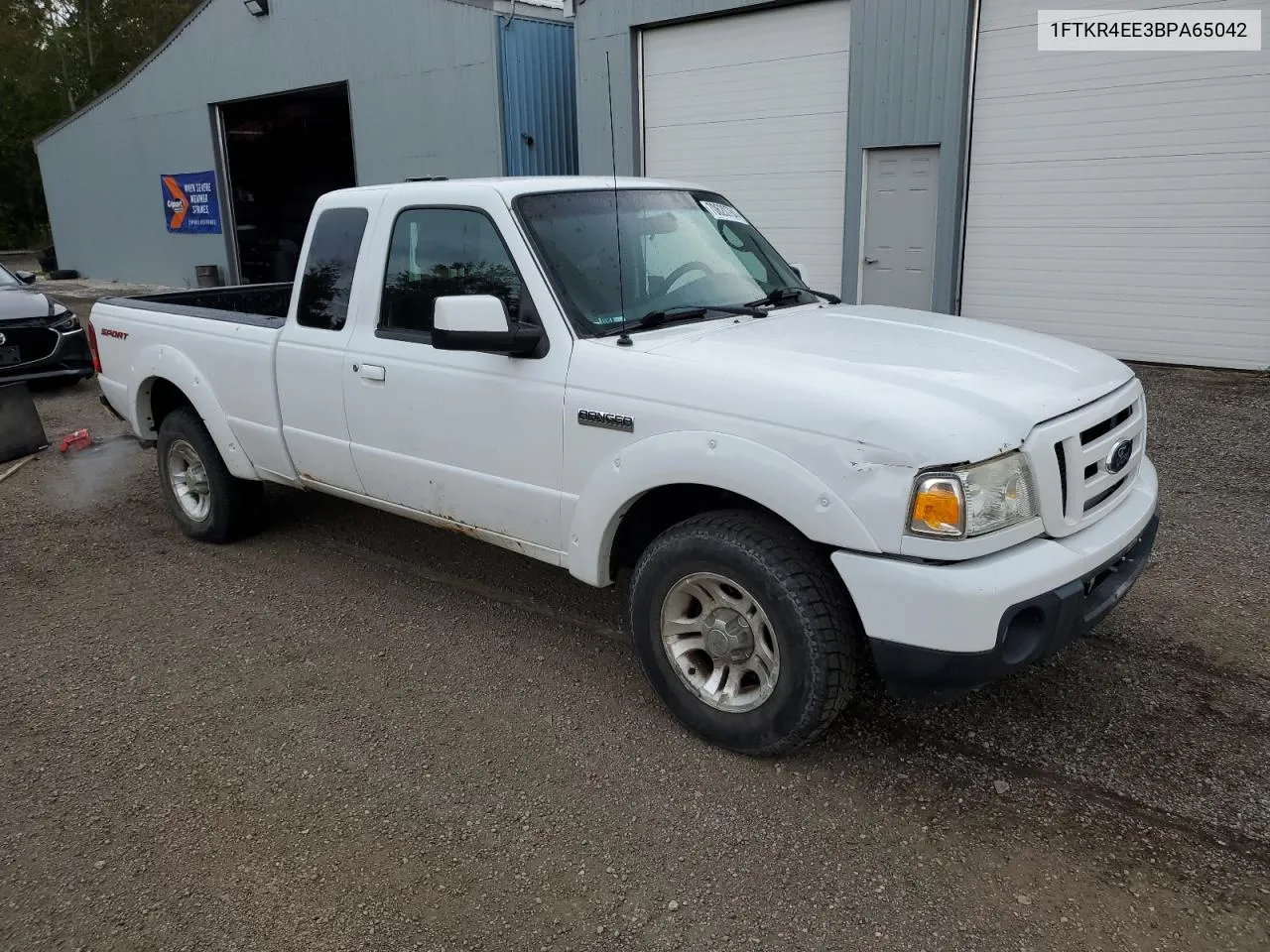 2011 Ford Ranger Super Cab VIN: 1FTKR4EE3BPA65042 Lot: 70620784