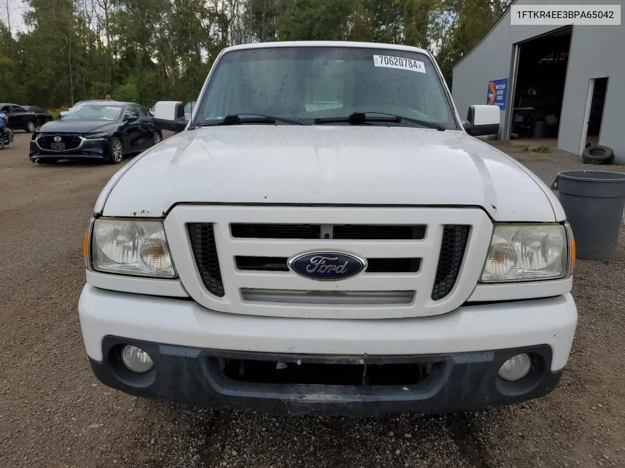 2011 Ford Ranger Super Cab VIN: 1FTKR4EE3BPA65042 Lot: 70620784