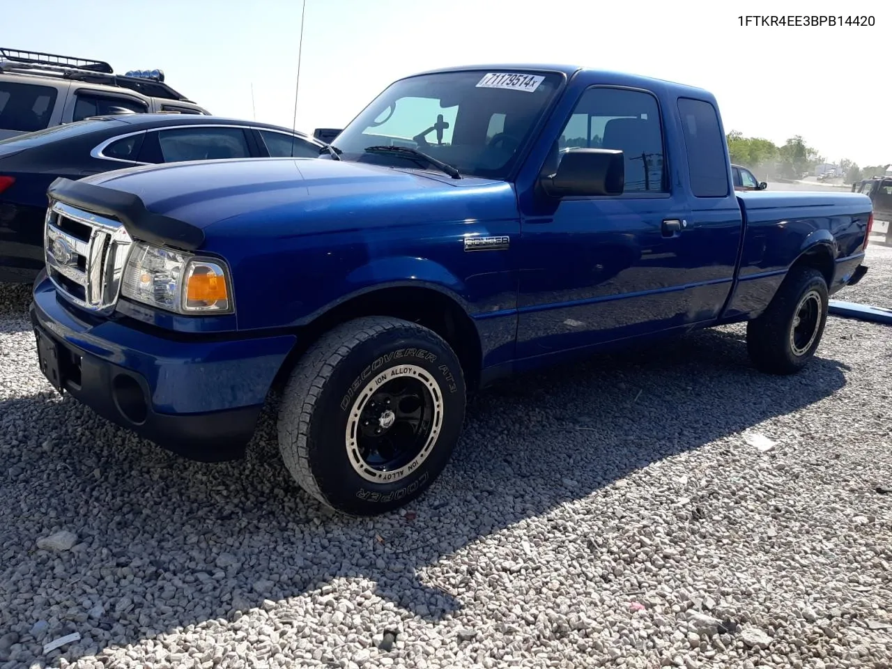 2011 Ford Ranger Super Cab VIN: 1FTKR4EE3BPB14420 Lot: 71179514