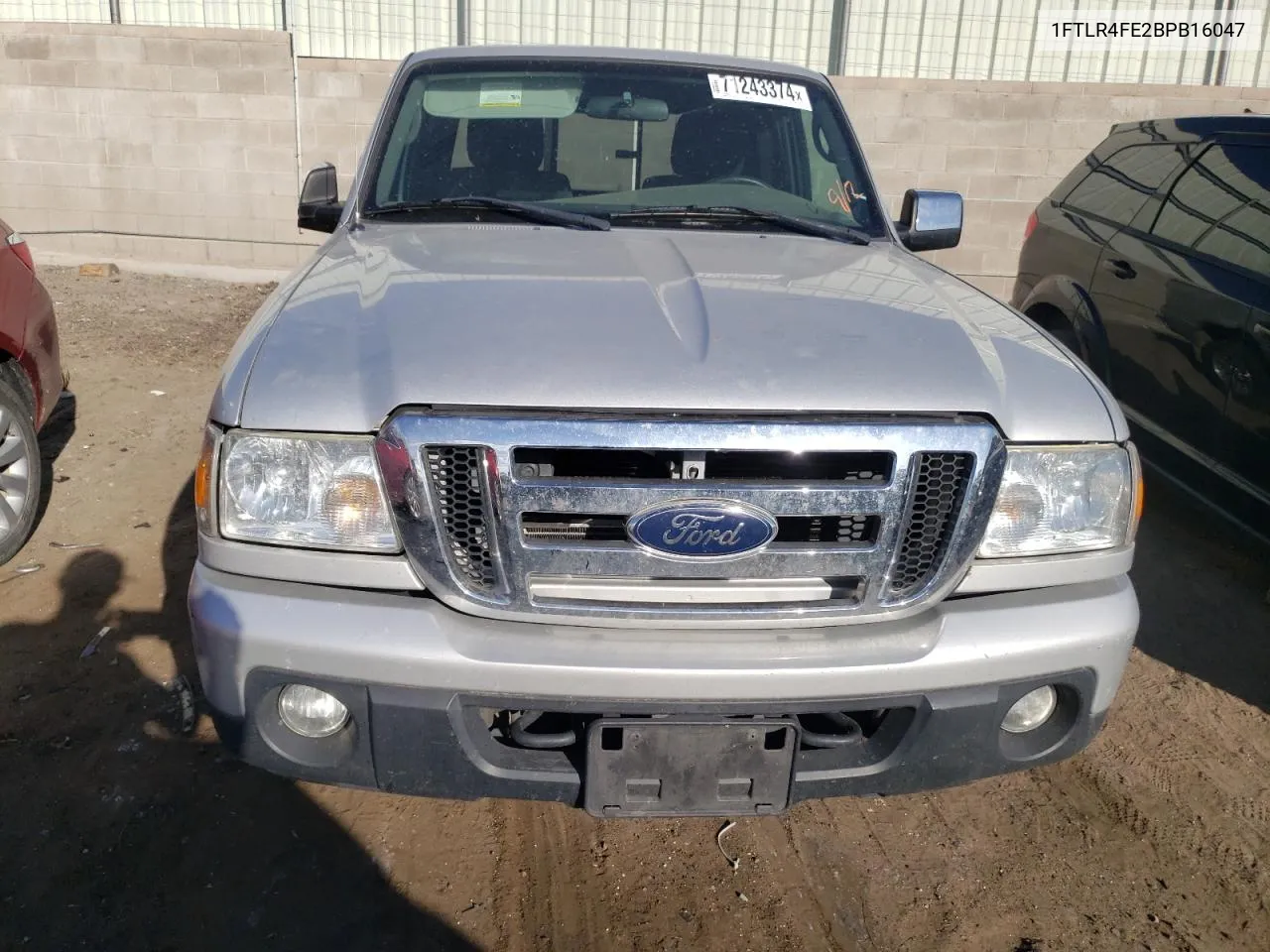 2011 Ford Ranger Super Cab VIN: 1FTLR4FE2BPB16047 Lot: 71243374