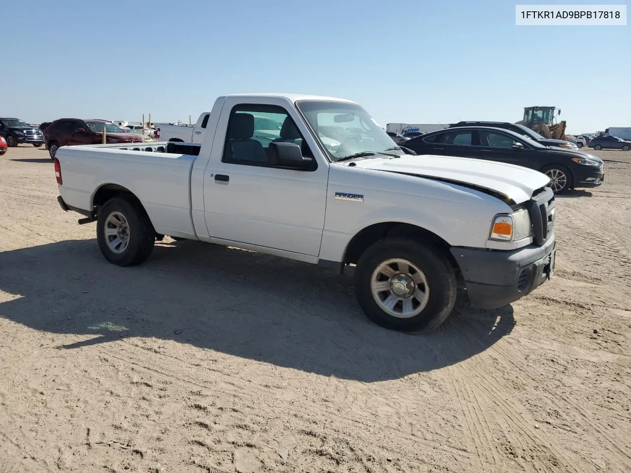 2011 Ford Ranger VIN: 1FTKR1AD9BPB17818 Lot: 71456004