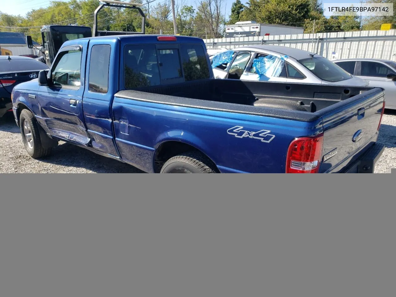 2011 Ford Ranger Super Cab VIN: 1FTLR4FE9BPA97142 Lot: 71497704