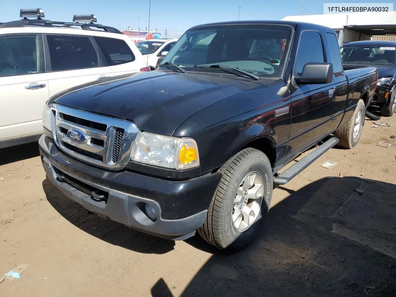 2011 Ford Ranger Super Cab VIN: 1FTLR4FE0BPA90032 Lot: 72079264