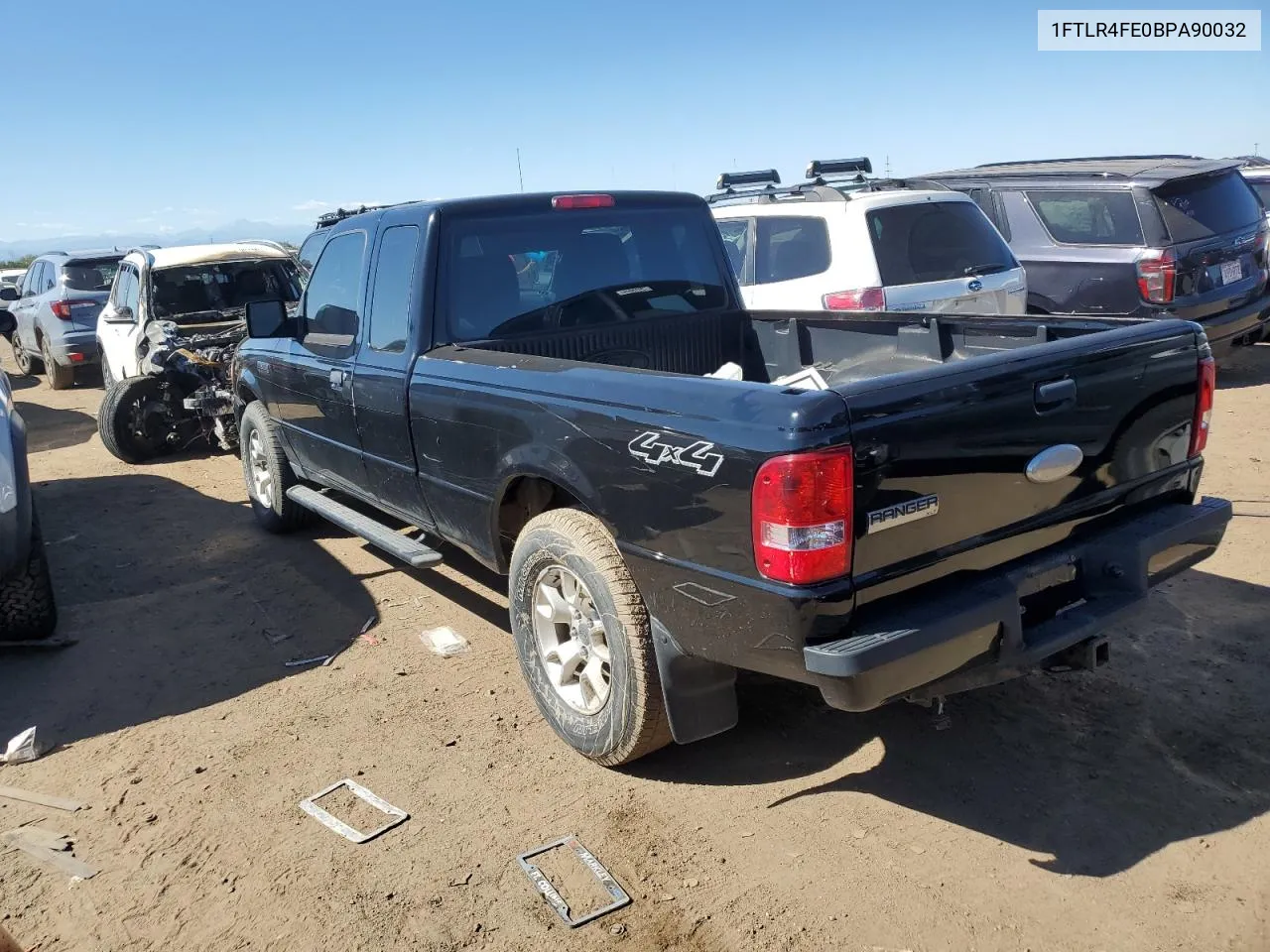 2011 Ford Ranger Super Cab VIN: 1FTLR4FE0BPA90032 Lot: 72079264