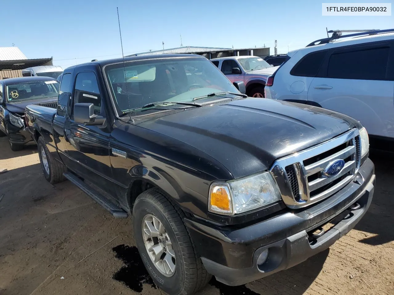 2011 Ford Ranger Super Cab VIN: 1FTLR4FE0BPA90032 Lot: 72079264