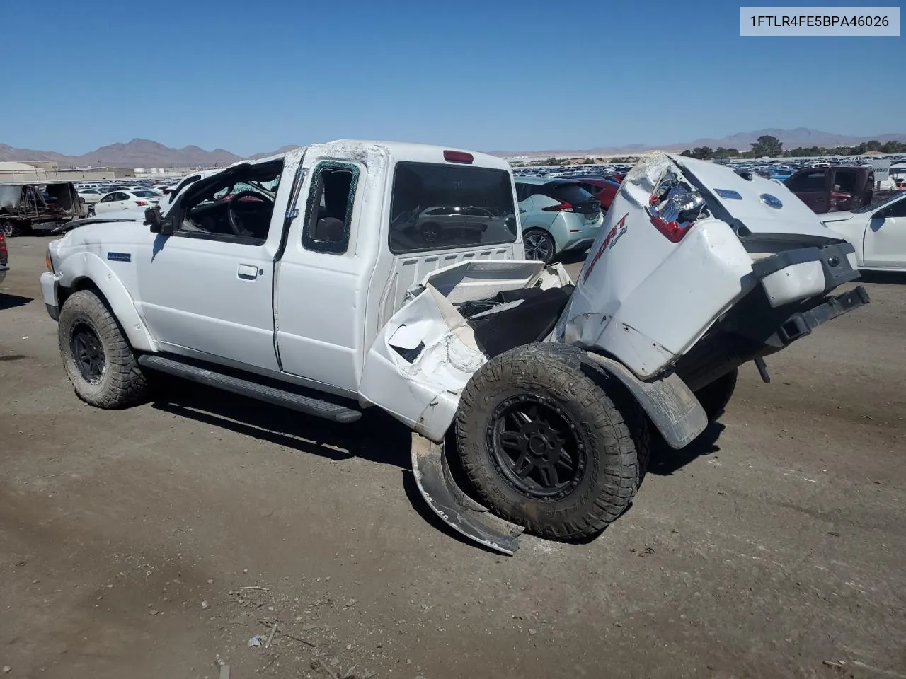 2011 Ford Ranger Super Cab VIN: 1FTLR4FE5BPA46026 Lot: 72189444