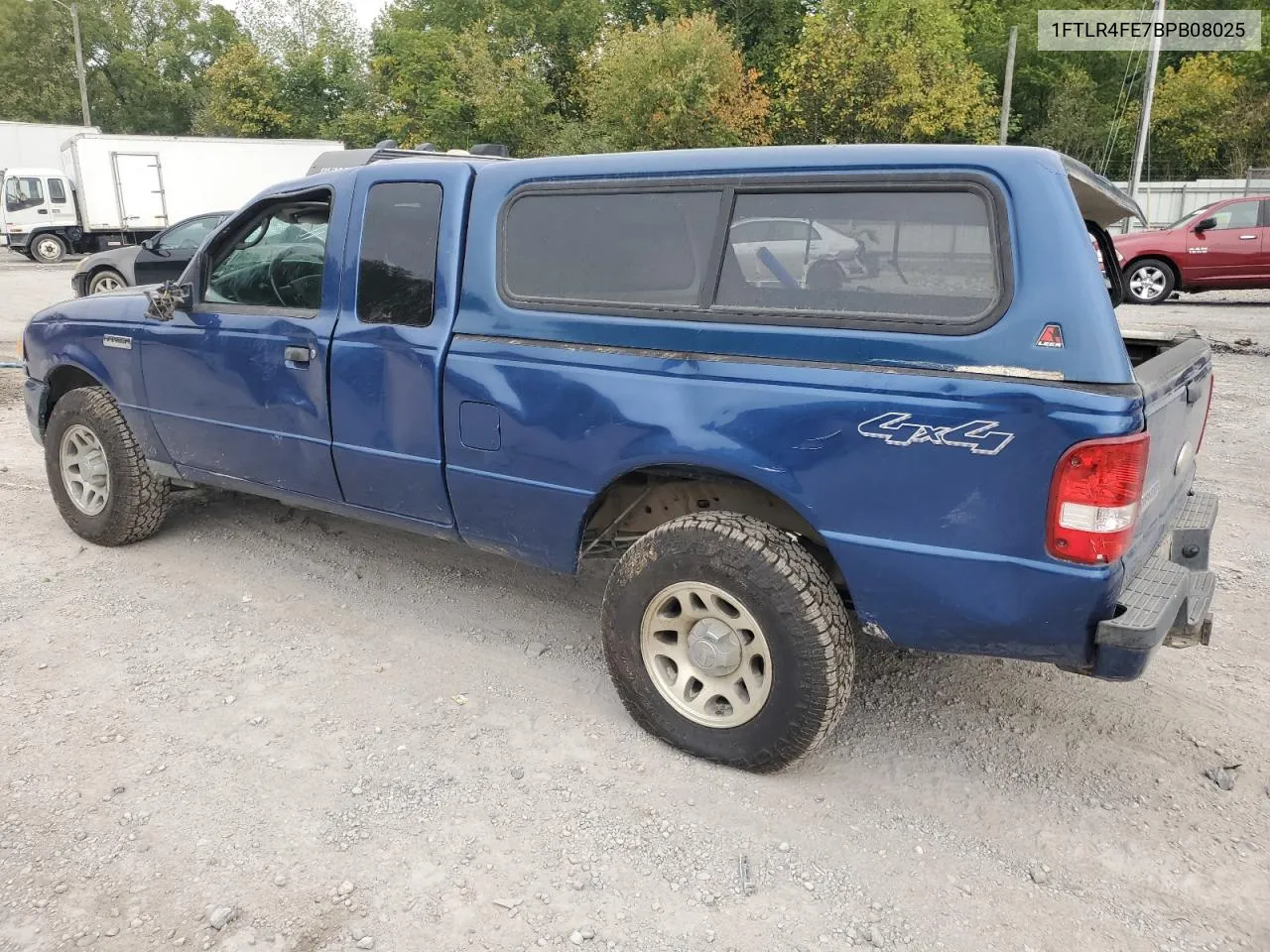 2011 Ford Ranger Super Cab VIN: 1FTLR4FE7BPB08025 Lot: 72319254