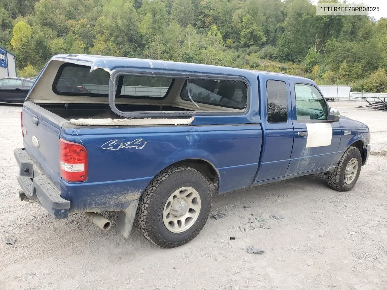 2011 Ford Ranger Super Cab VIN: 1FTLR4FE7BPB08025 Lot: 72319254