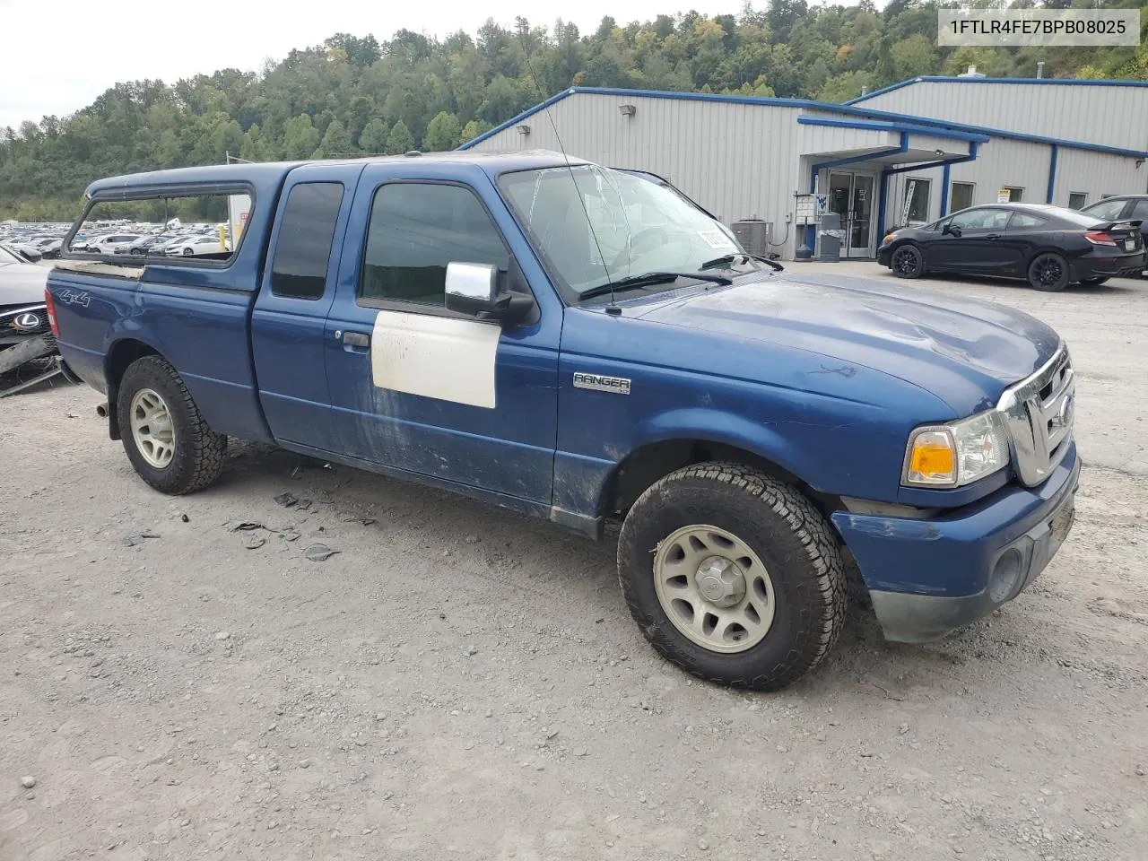 2011 Ford Ranger Super Cab VIN: 1FTLR4FE7BPB08025 Lot: 72319254