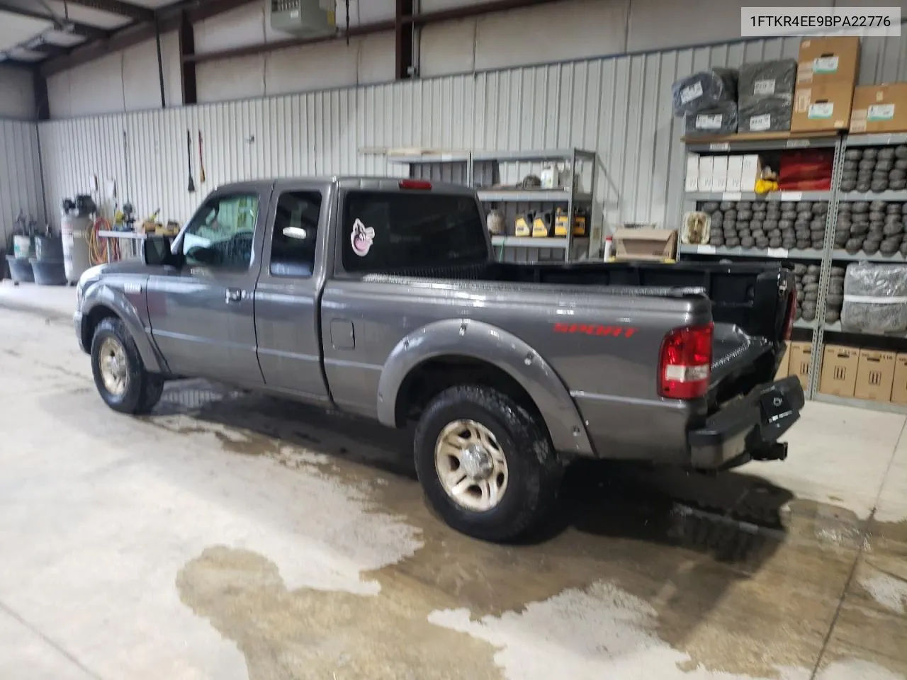 2011 Ford Ranger Super Cab VIN: 1FTKR4EE9BPA22776 Lot: 72322514