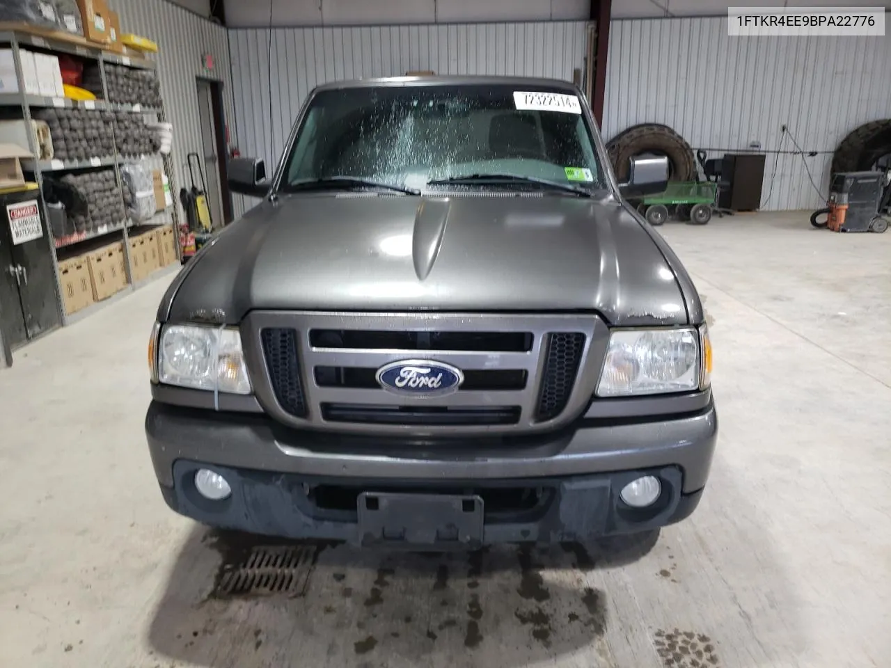 2011 Ford Ranger Super Cab VIN: 1FTKR4EE9BPA22776 Lot: 72322514